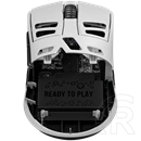 LORGAR MSE90W cordless optikai egér (USB/Bluetooth, fehér)