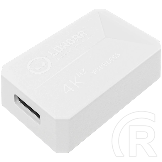 LORGAR MSE90W cordless optikai egér (USB/Bluetooth, fehér)