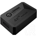 LORGAR MSE90W cordless optikai egér (USB/Bluetooth, fekete)