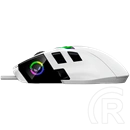 LORGAR MSP80 PRO optikai egér (USB, fehér)