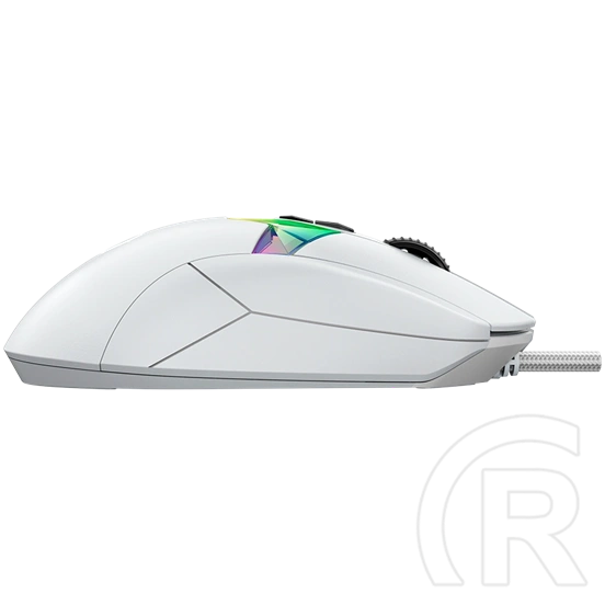 LORGAR MSP80 PRO optikai egér (USB, fehér)