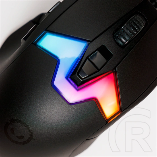 LORGAR MSP80 PRO optikai egér (USB, fekete)