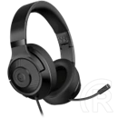 LORGAR Noah 101 Gaming mikrofonos fejhallgató (3.5mm jack, 2m, fekete)