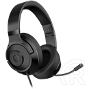 LORGAR Noah 101 Gaming mikrofonos fejhallgató (3.5mm jack, 2m, fekete)