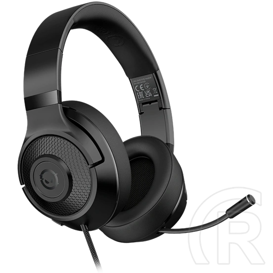 LORGAR Noah 101 Gaming mikrofonos fejhallgató (3.5mm jack, 2m, fekete)