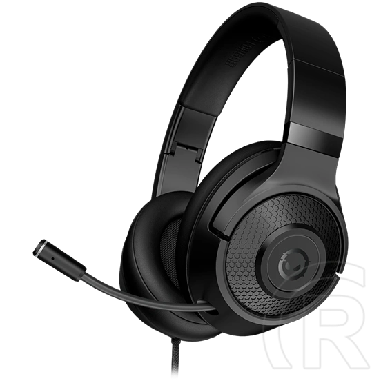 LORGAR Noah 101 Gaming mikrofonos fejhallgató (3.5mm jack, 2m, fekete)