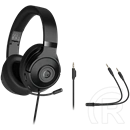 LORGAR Noah 101 Gaming mikrofonos fejhallgató (3.5mm jack, 2m, fekete)