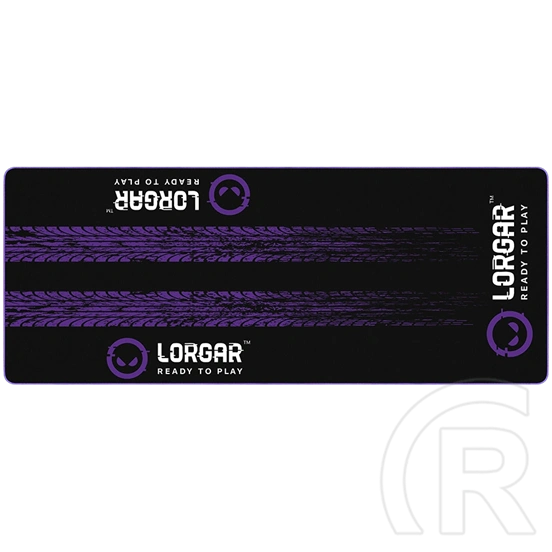 LORGAR RX1FM szimulátoros padlóvédő szőnyeg (1,700X700X3 mm, fekete/lila)