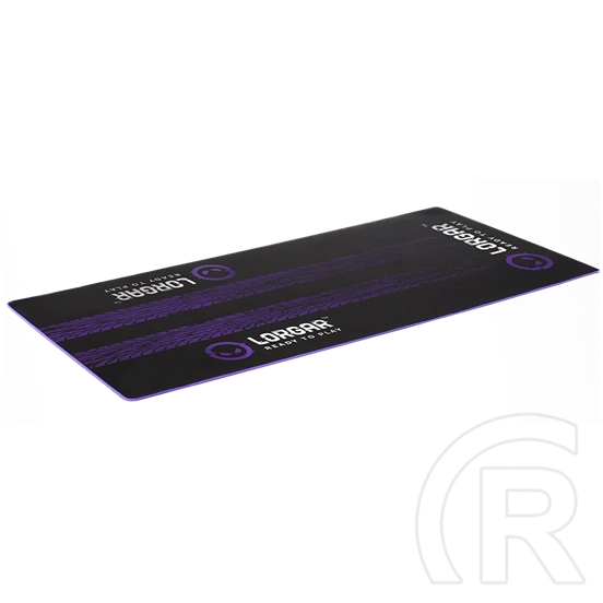 LORGAR RX1FM szimulátoros padlóvédő szőnyeg (1,700X700X3 mm, fekete/lila)