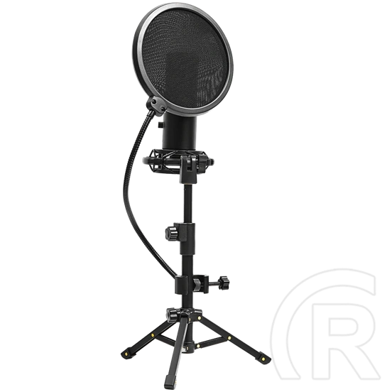 LORGAR Voicer 721 Gaming asztali mikrofon (fekete)