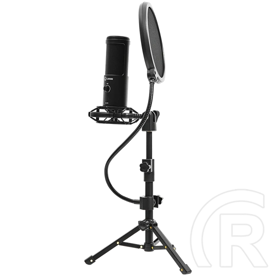 LORGAR Voicer 721 Gaming asztali mikrofon (fekete)