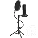 LORGAR Voicer 721 Gaming asztali mikrofon (fekete)