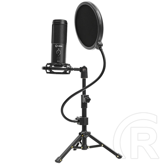 LORGAR Voicer 721 Gaming asztali mikrofon (fekete)