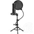 LORGAR Voicer 721 Gaming asztali mikrofon (fekete)