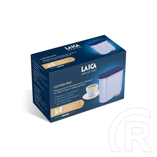 Laica Coffee PRO Philips & Saeco kávéfőző vízszűrőbetét 4x 300L/ 1 év