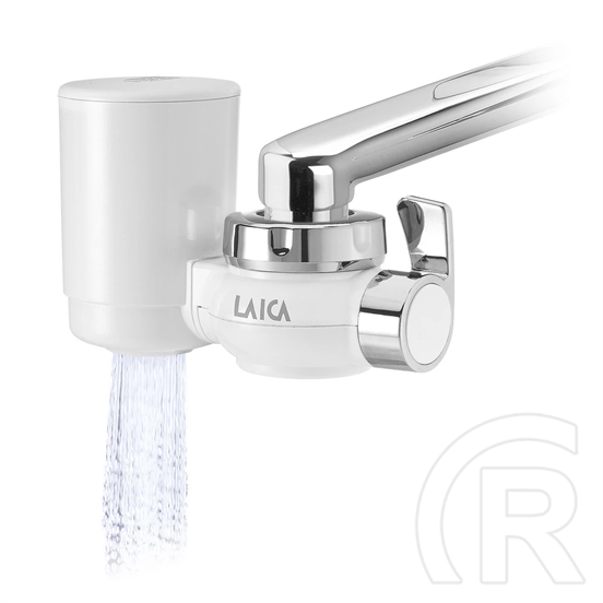 Laica Genova HYDROSMART rendszerű csapra szerelhető mikroplasztik+metal-stop vízszűrő 1200L