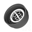 Laica rozsdamentes matt bézsre festett fast disk rendszerű vízszűrő kulacs pánttal, 0,55 literes