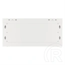 Lanberg 19" fali rackszekrény (4U, 600x450 mm, lapraszerelt, falra szerelhető, szürke)