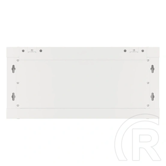Lanberg 19" fali rackszekrény (4U, 600x450 mm, lapraszerelt, falra szerelhető, szürke)