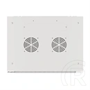 Lanberg 19" fali rackszekrény (4U, 600x450 mm, lapraszerelt, falra szerelhető, szürke)