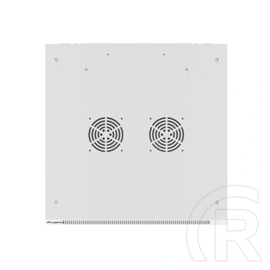 Lanberg 19" fali rackszekrény 9U (600x600, lapraszerelt, 600mm mély, edzett üveg, szürke)
