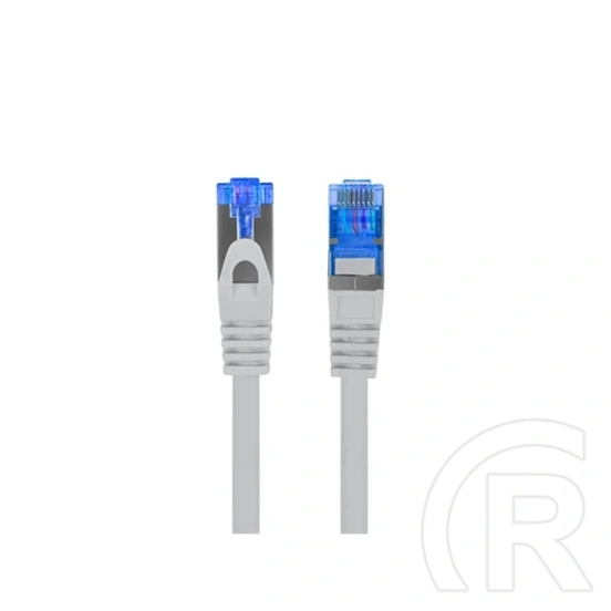 Lanberg CAT6A S/FTP patch kábel 0,5 m (LSZH, CCA, szürke)