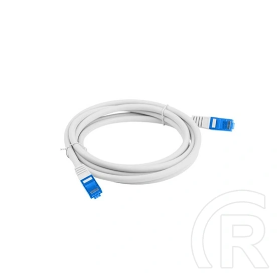 Lanberg CAT6A S/FTP patch kábel 0,5 m (LSZH, CCA, szürke)
