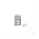 Lanberg CAT6 FTP árnyékolt 8P8C csatlakozó (RJ-45, 20 darab, átlátszó)
