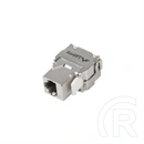 Lanberg CAT6 FTP keystone modul (RJ45, szerszám nélküli, ezüst)
