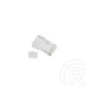 Lanberg CAT6 RJ45 csatlakozó (UTP, 8P8C, 100 db, műanyag, átlátszó)
