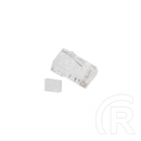 Lanberg CAT6 UTP RJ45 csatlakozó (20 darab, átlátszó)