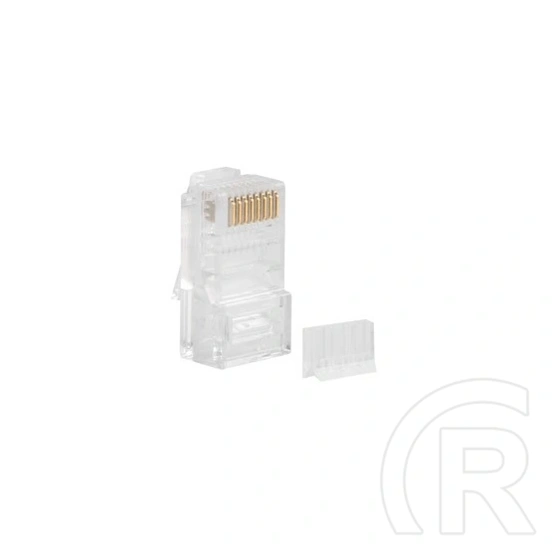 Lanberg CAT6 UTP RJ45 csatlakozó (20 darab, átlátszó)