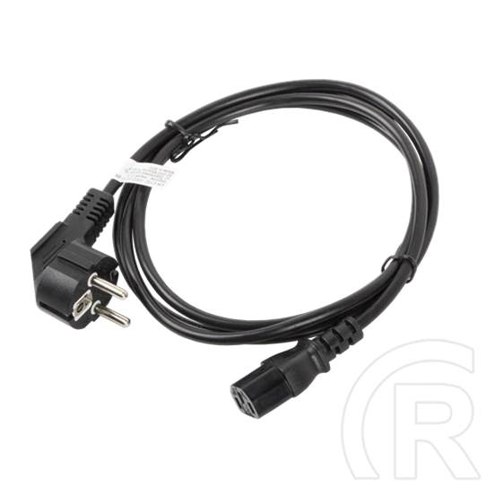 Lanberg CEE 7/7 -> IEC 320 C13 tápkábel (1,8 m, VDE, fekete)
