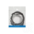 Lanberg CEE 7/7 - IEC 320 C13 tápkábel (3 m, fekete)