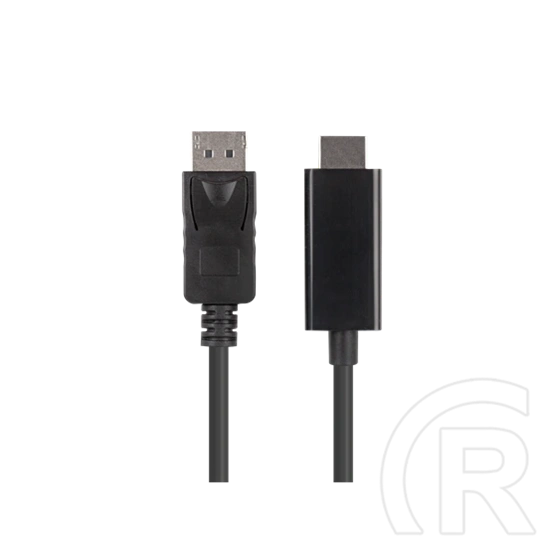 Lanberg DisplayPort (M) v1.1->HDMI (M) kábel (1,8 m, fekete)