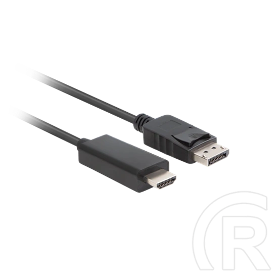 Lanberg DisplayPort (M) v1.1->HDMI (M) kábel (1,8 m, fekete)