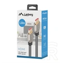 Lanberg HDMI M/M V2.1 kábel (1,8 m, 8K@60Hz, fekete)