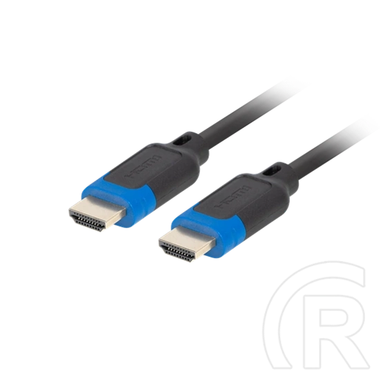 Lanberg HDMI M/M V2.1 kábel (3 m, 8K@60Hz, 48 Gb/s, CCS, aranyozott csatlakozó, fekete)