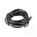 Lanberg HDMI (M/M) v2.0 kábel (15 m, 4K, réz, aranyozott csatlakozó, fekete)