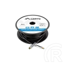 Lanberg HDMI (M/M) v2.0 kábel (20 m, optikai AOC, 18 Gb/s, 3840 x 2160, aranyozott csatlakozó, fekete, ezüst)