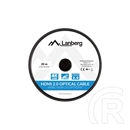 Lanberg HDMI (M/M) v2.0 kábel (20 m, optikai AOC, 18 Gb/s, 3840 x 2160, aranyozott csatlakozó, fekete, ezüst)