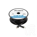 Lanberg HDMI kábel (HDMI 2.1, AOC, 8K@60Hz DSC, 10 m, fekete)