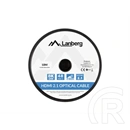Lanberg HDMI kábel (HDMI 2.1, AOC, 8K@60Hz DSC, 10 m, fekete)