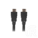 Lanberg HDMI kábel (M/M, v1.4, 3 m, CCS, aranyozott csatlakozó, fekete)