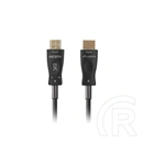 Lanberg HDMI v2.1 M/M AOC összekötő kábel (80 m, Ultra High Speed, DSC 1.2, 48 Gb/s, 8K@60Hz, fekete)