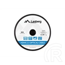 Lanberg HDMI v2.1 M/M AOC összekötő kábel (80 m, Ultra High Speed, DSC 1.2, 48 Gb/s, 8K@60Hz, fekete)