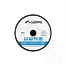Lanberg HDMI v2.1 kábel (100 m, optikai, M/M, 48 Gb/s, AOC, fekete)