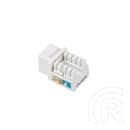 Lanberg Keystone (modul, CAT6, U/UTP, RJ45->LSA, 90°, fehér)