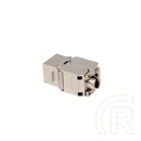 Lanberg Keystone modul (CAT6, RJ-45, szerszám nélküli, AWG 22-24, foszfor bronz csatlakozó, ezüst)