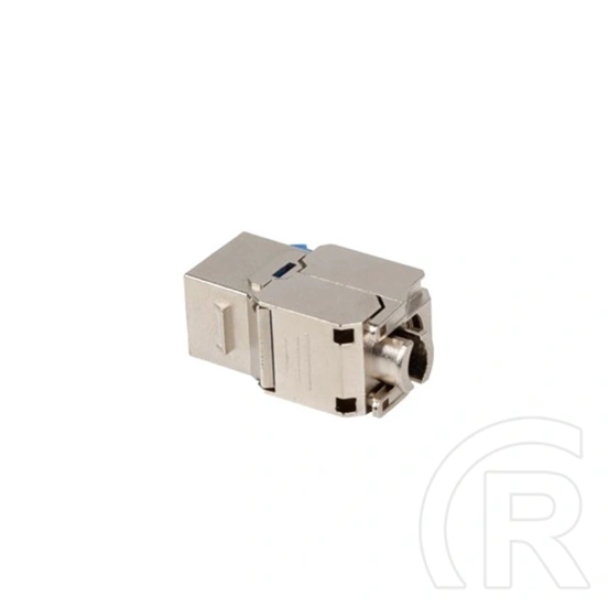 Lanberg Keystone modul (CAT6, RJ-45, szerszám nélküli, AWG 22-24, foszfor bronz csatlakozó, ezüst)
